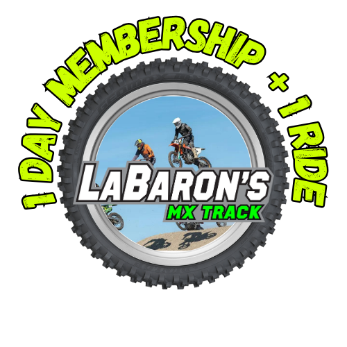 1 day membership & 1 ride pass